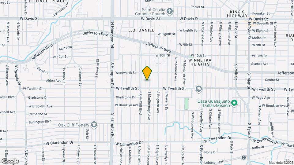 407 S Marlborough Ave Map and Location Details