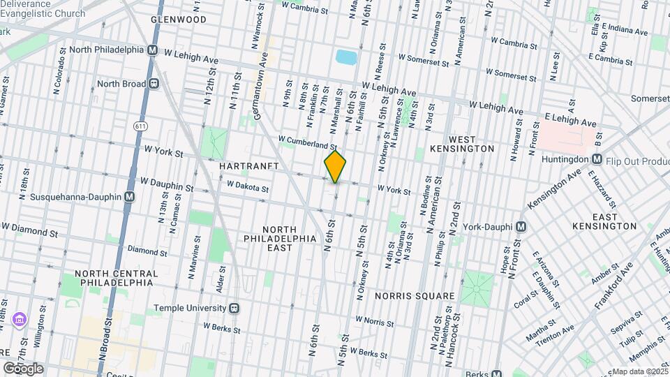 2346 N 6th St Map and Location Details
