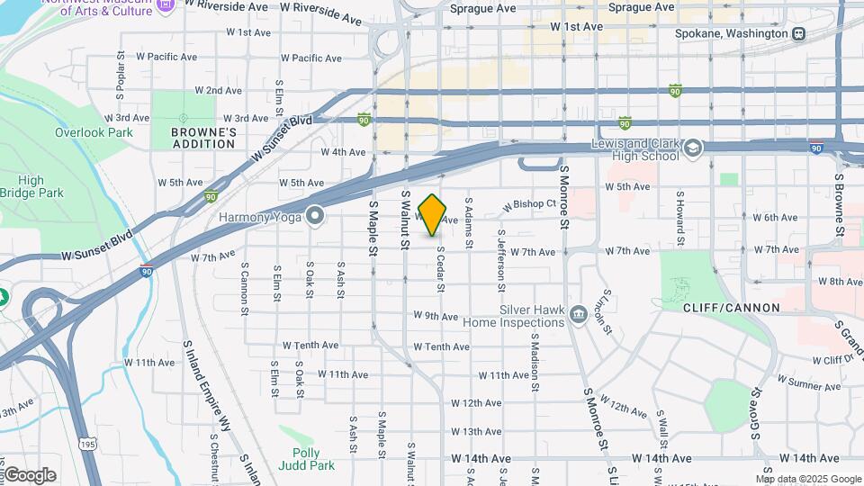 626 S Cedar St Mapa y Detalles de la Ubicación
