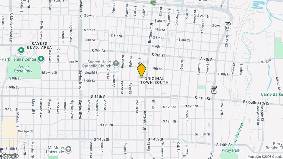 1332 S 9th St Map and Location Details