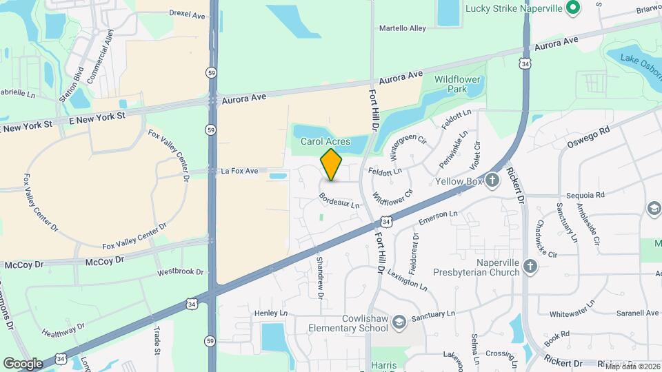 2554 Carrolwood Rd Map and Location Details