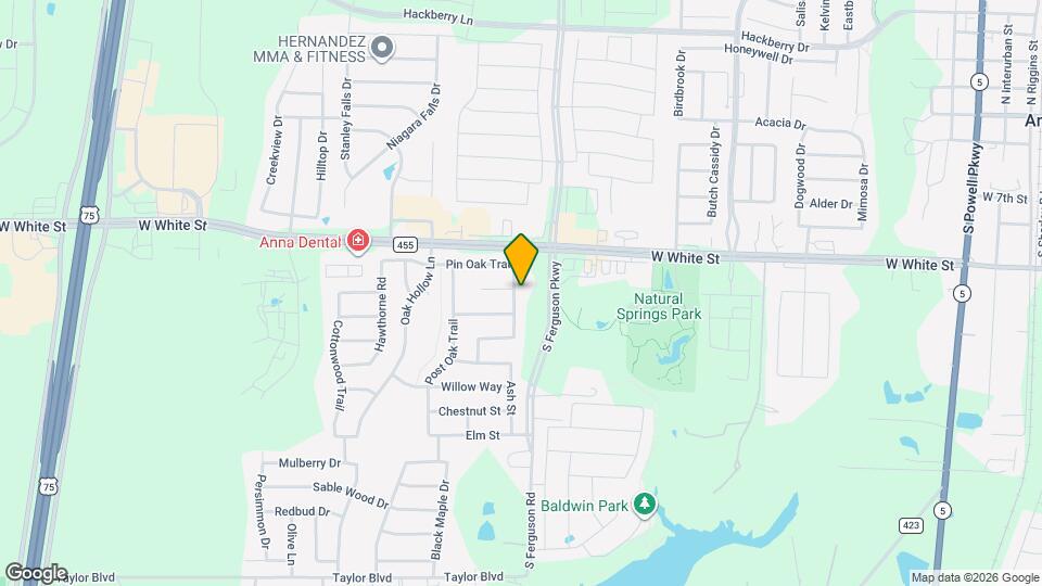 907 Live Oak Dr Map and Location Details