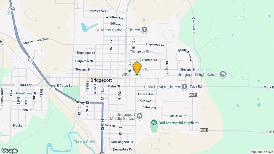 1711 Halsell St Map and Location Details