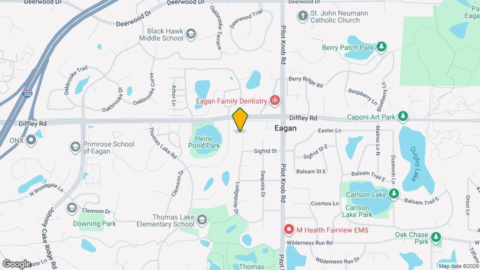 4225 Lodgepole Dr Map and Location Details