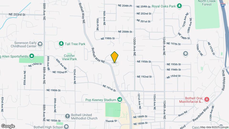 19404 Bothell Way NE, Unit B304 Map and Location Details