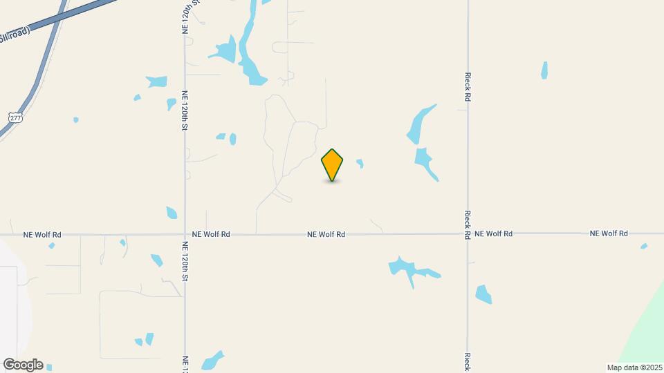 12748 NE Wolf Rd Map and Location Details