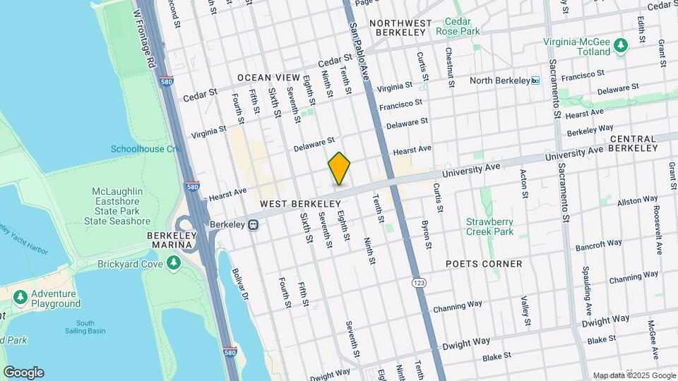 931 University Ave Map and Location Details