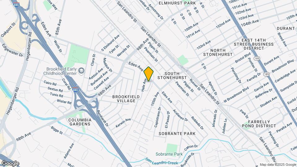 685 Cary Ave Mapa y Detalles de la Ubicación