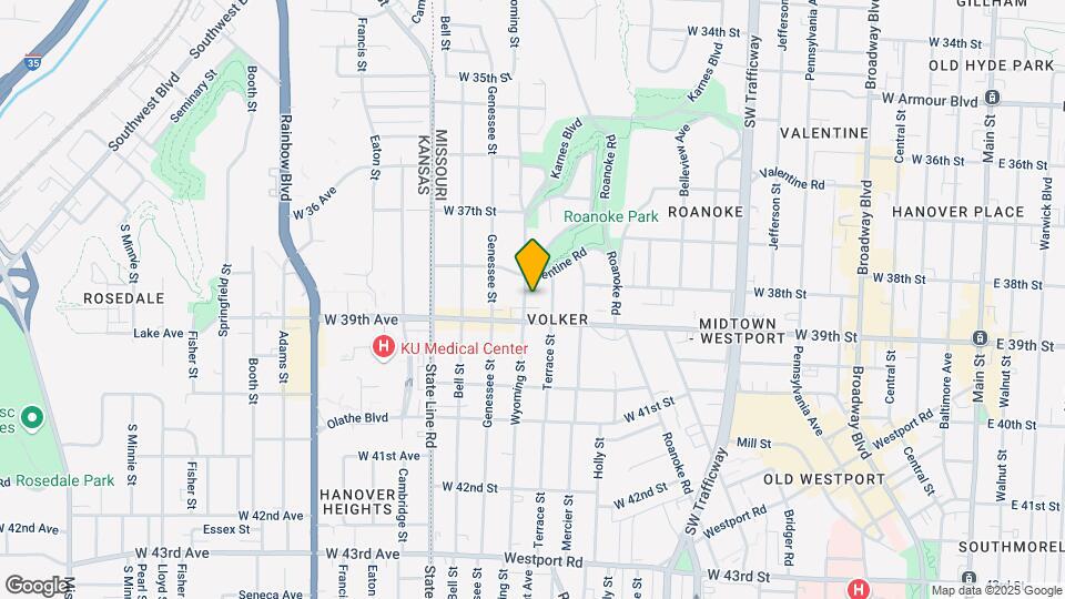 3819 Wyoming St Map and Location Details