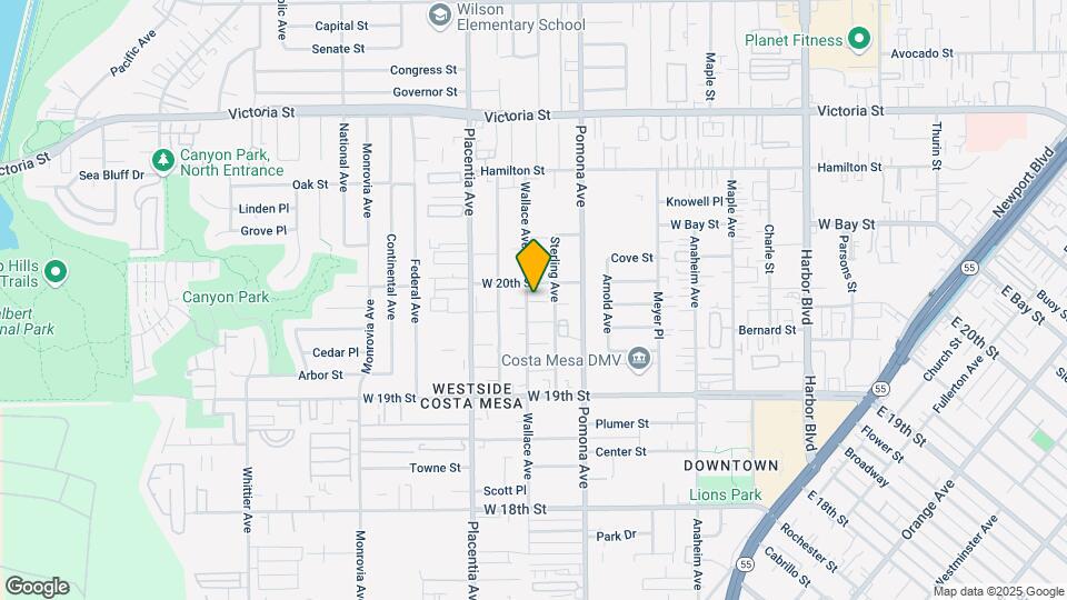 1984 Wallace Ave Mapa y Detalles de la Ubicación