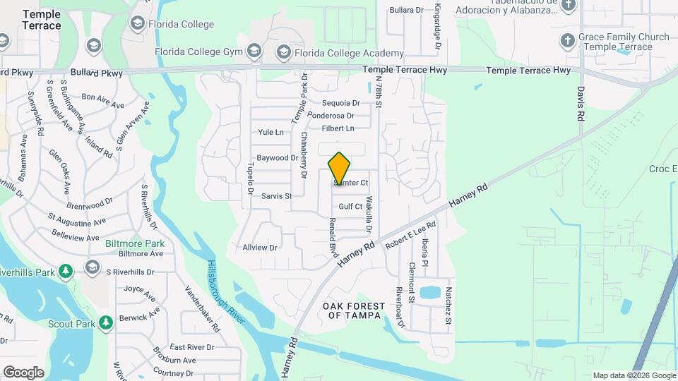 7604 Glades Ct Map and Location Details