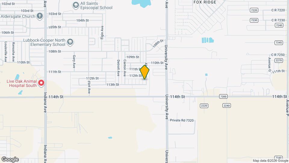 11208 Akron Ave Map and Location Details