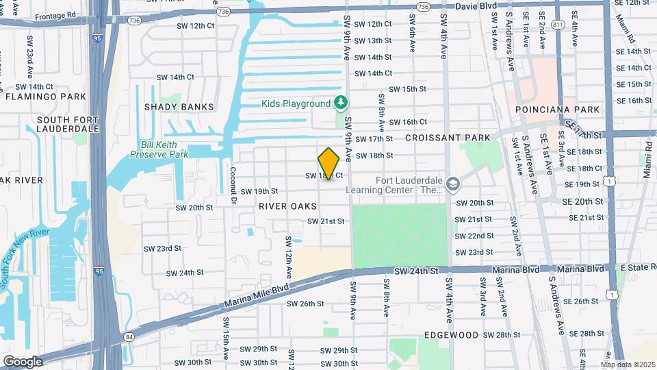 933 SW 19th St Map and Location Details