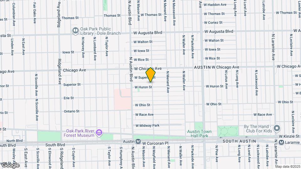 5903 W Huron St Map and Location Details