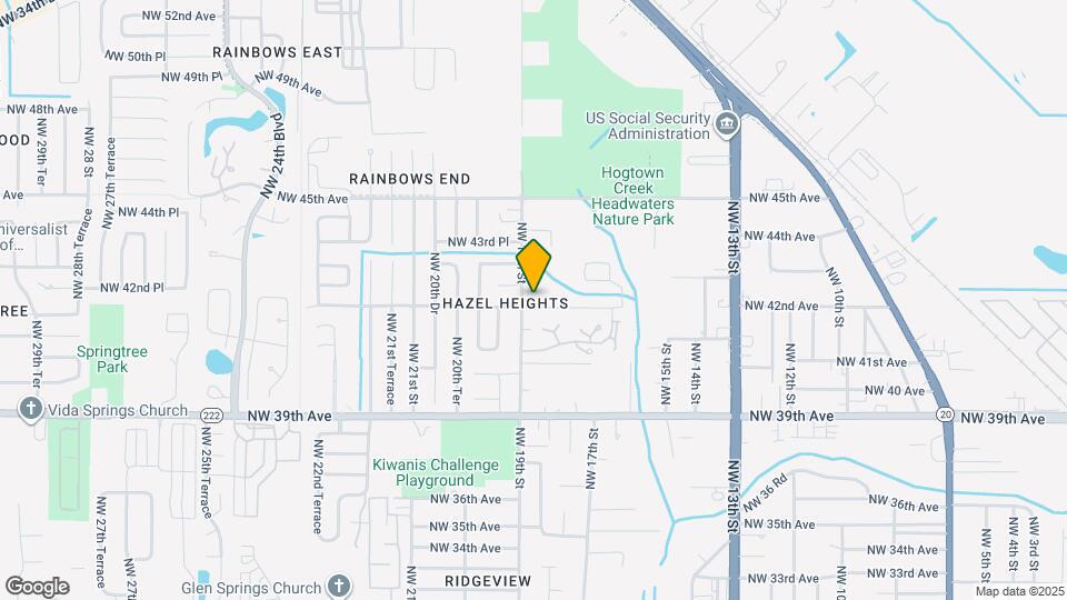 1844 NW 42nd Ave Map and Location Details