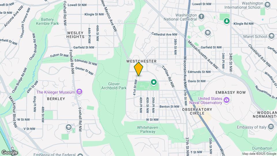 2639 41st St NW Map and Location Details