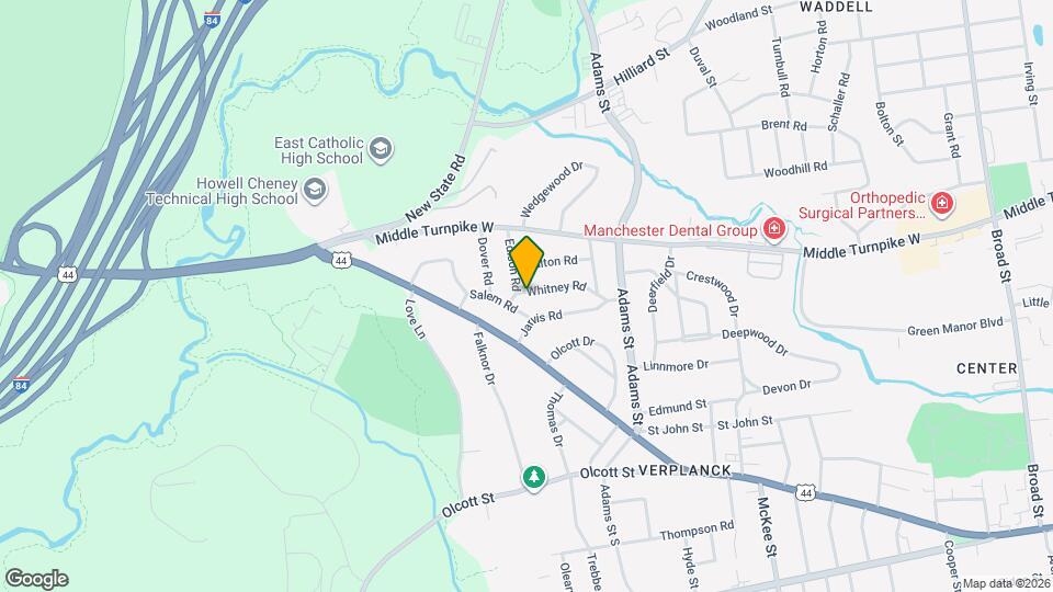 70 Whitney Rd Map and Location Details