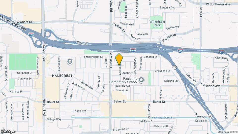1165 Boise Way Map and Location Details