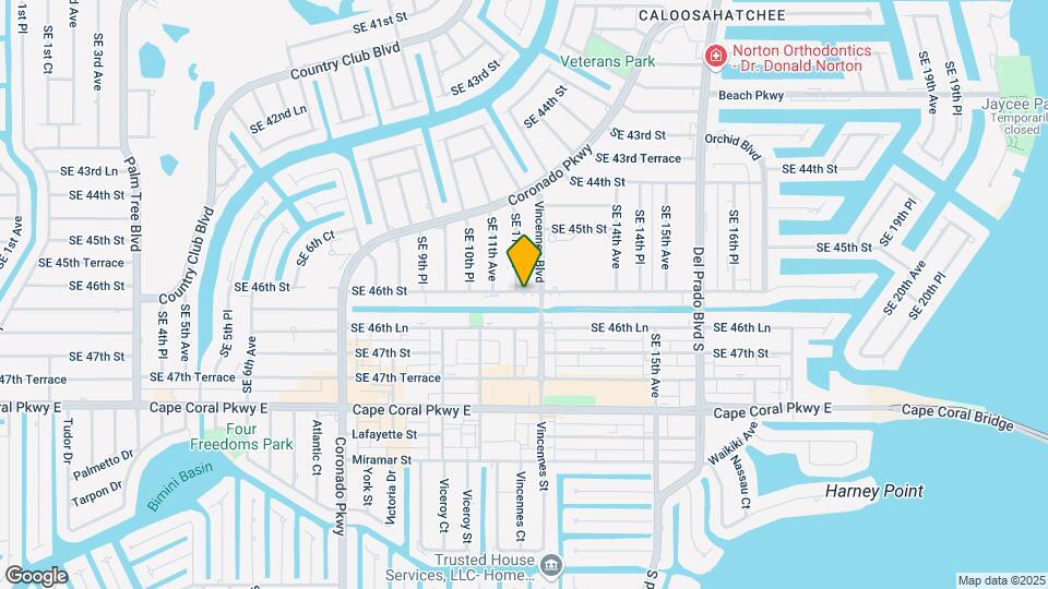 1120 SE 46th St Map and Location Details
