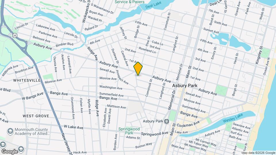 1141 Sewall Ave Mapa y Detalles de la Ubicación