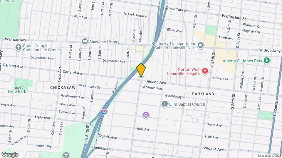 844 Louis Coleman Jr Drive Map and Location Details