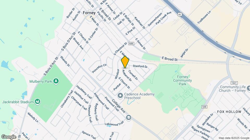 207 Amherst Dr Map and Location Details