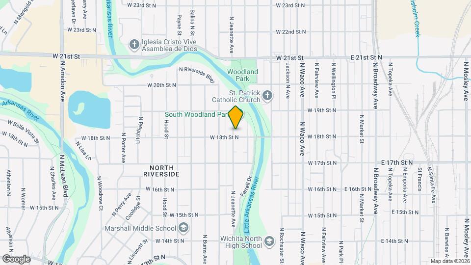 1908 N Jeanette St Map and Location Details