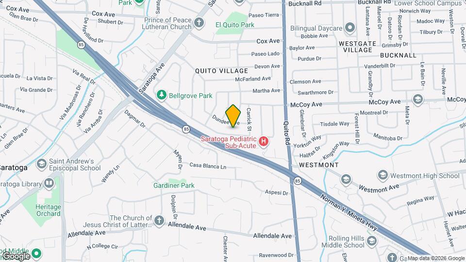 18775 Afton Ave Map and Location Details