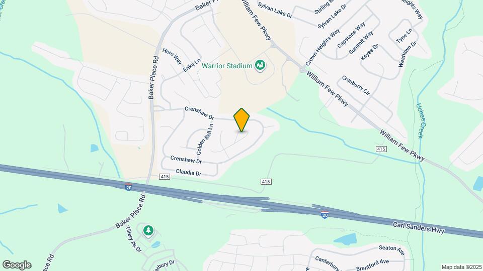 1320 Eldrick Ln Map and Location Details