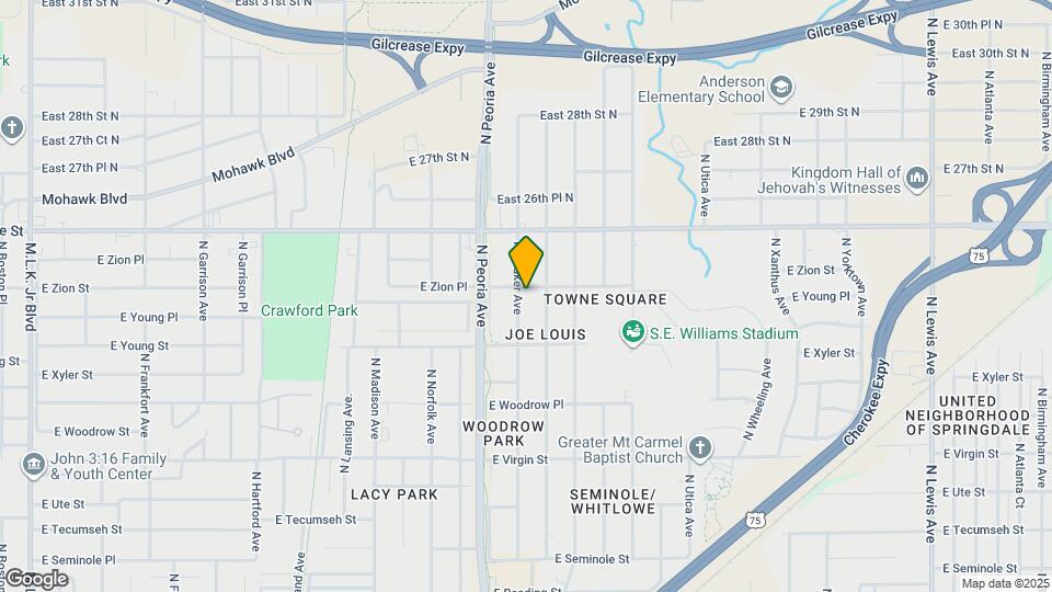 2443 N Quaker Ave Map and Location Details