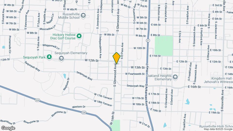 1209 S Glenwood Ave Map and Location Details