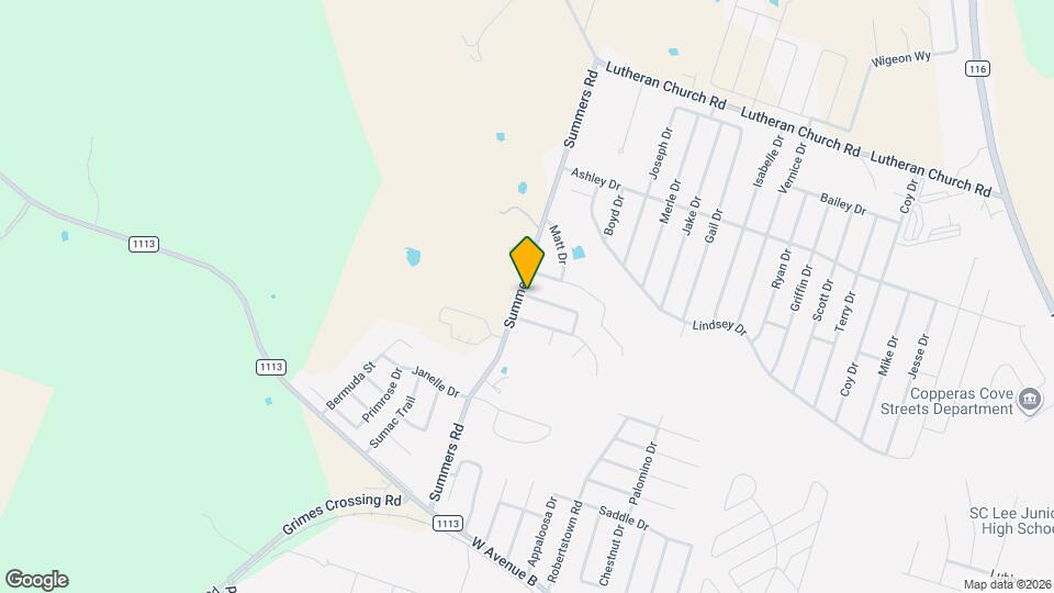 2921 Starlight Dr Map and Location Details