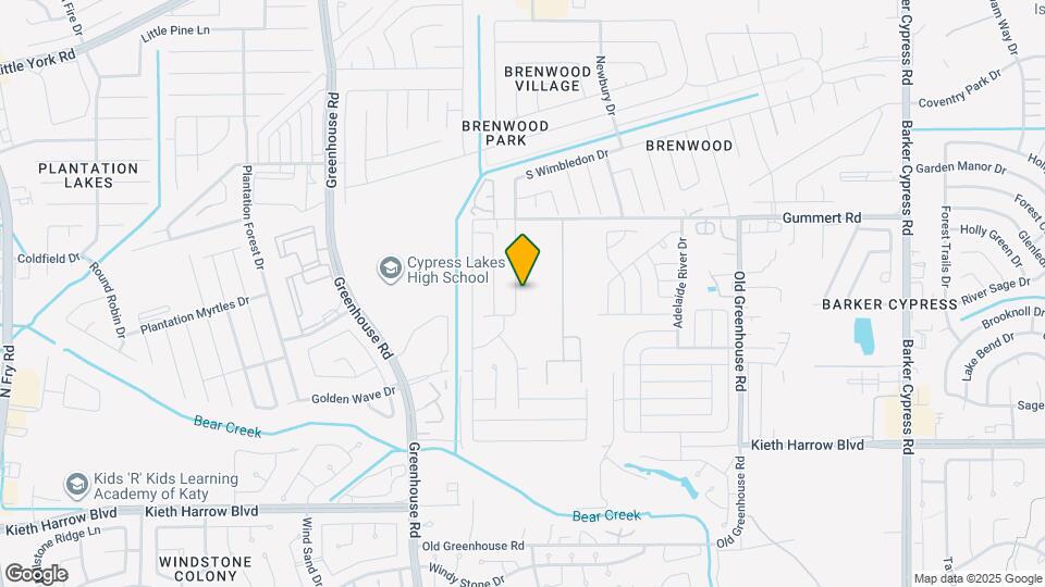 5722 S Brenwood Dr Map and Location Details