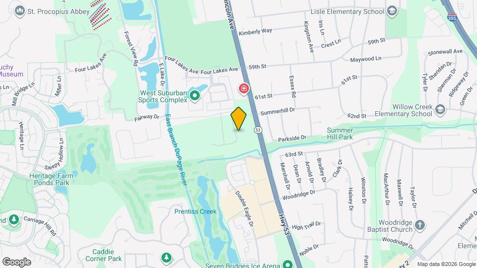 6275 Sandbelt Dr Map and Location Details