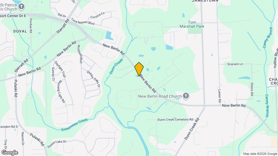 12621 Durbans Pt Pl Mapa y Detalles de la Ubicación