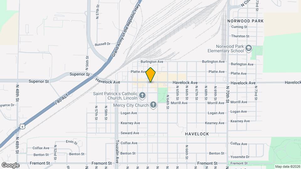 6209 Havelock Ave, Unit 6211 Map and Location Details