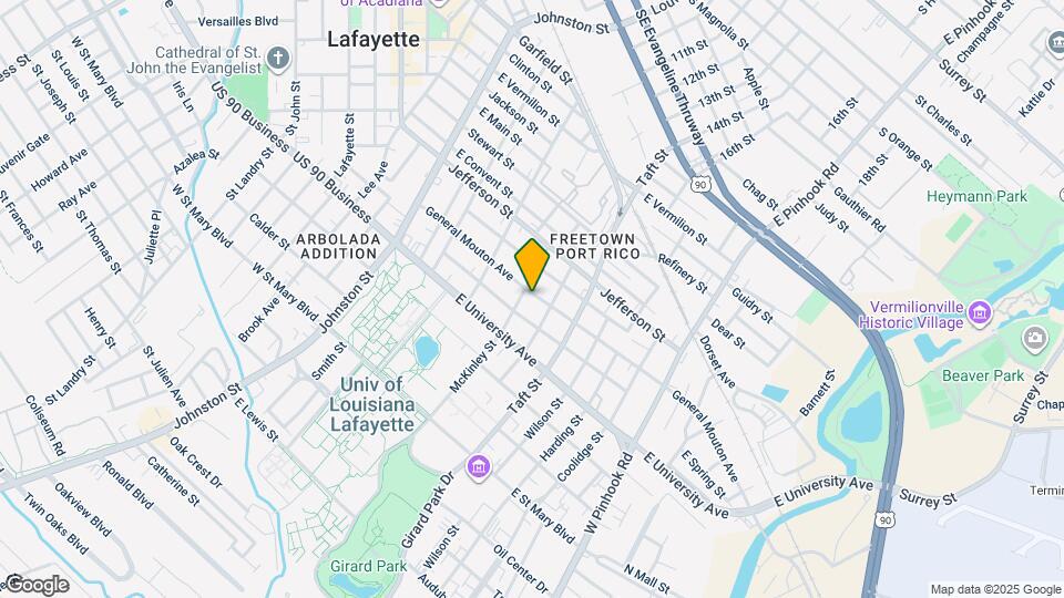 508 General Mouton Ave Map and Location Details