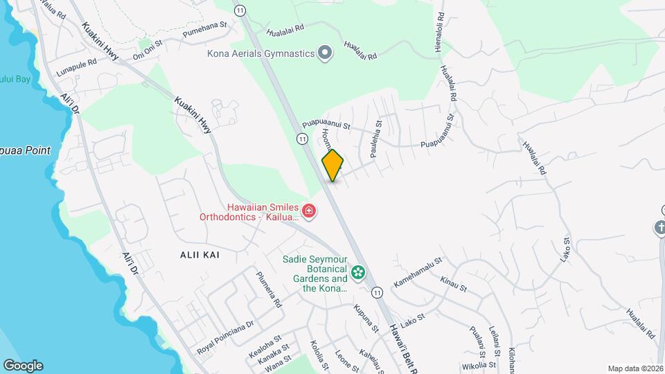 75-6218-6218 Ho'okuku Moho Pl Map and Location Details