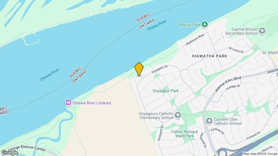 6118 Voyageur Dr Map and Location Details