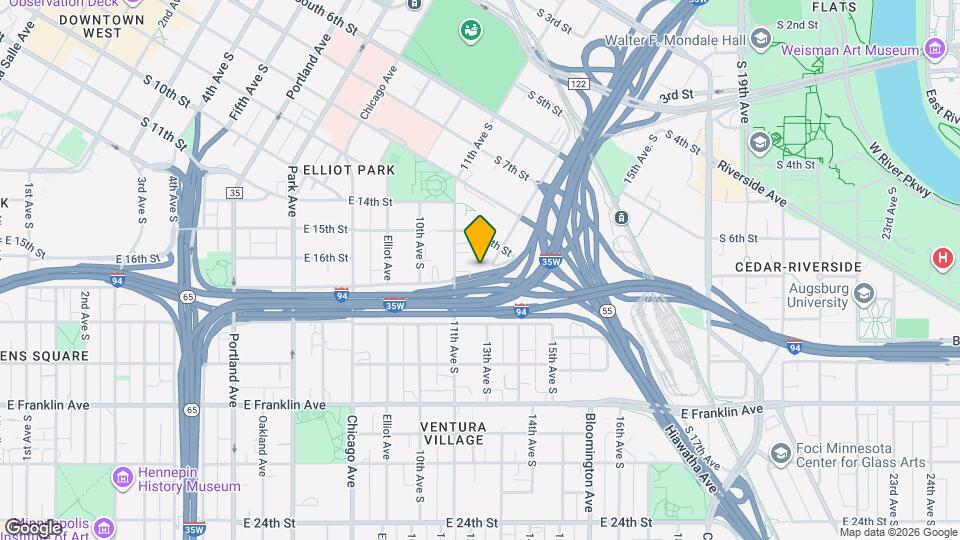 926 13th Ave S, Unit 2 Map and Location Details