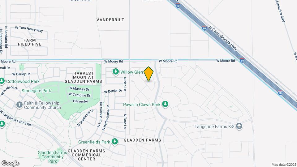 12640 N Wildrose Dr Map and Location Details