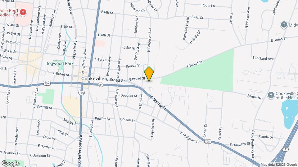 232 Allison Way Map and Location Details