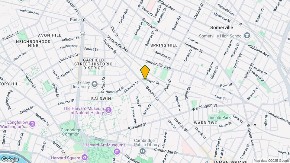 245 Beacon St Map and Location Details