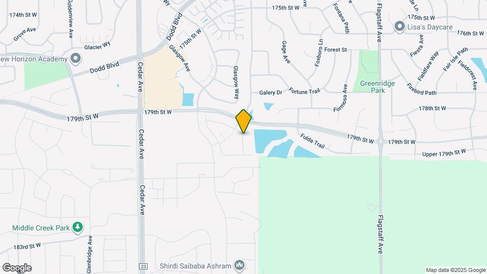 17924 Genoa Dr Map and Location Details