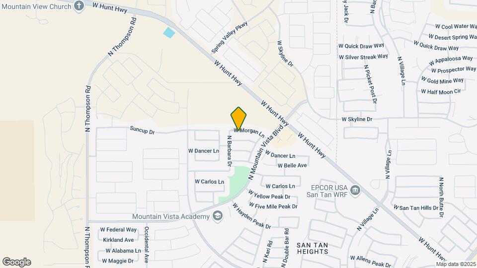 3535 W Morgan Ln Map and Location Details