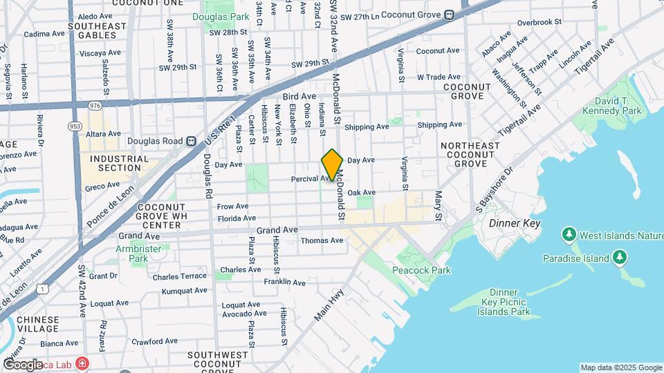 3227 Oak Ave Map and Location Details