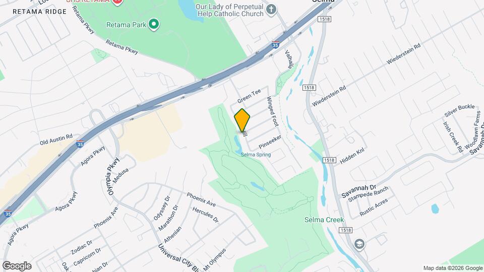 15119 Cog Hill Map and Location Details