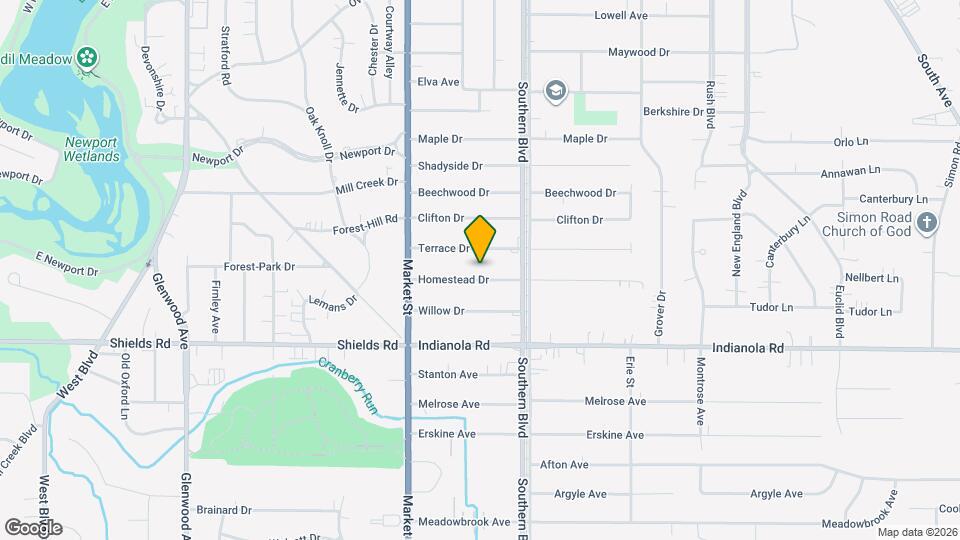 74 Homestead Dr Map and Location Details