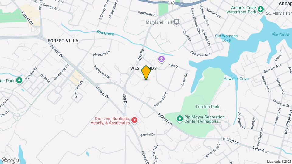 224 Chatham Ln Map and Location Details