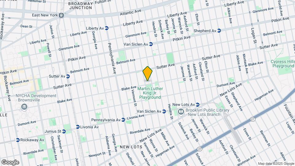 747 Blake Ave Mapa y Detalles de la Ubicación